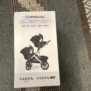 UPPAbaby Vista V2 Lower Adapter - Black